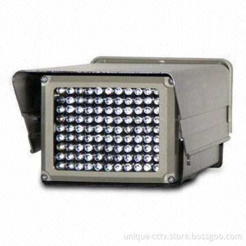 IR Illuminator, with 850mm Wave Length and Measures 22cm x 12cm x 9cm